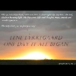 One Day It All Began. ( e-bog til download. Leveres på e-mail )