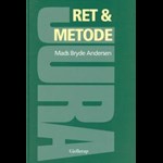 Ret og metode ( e-bog til download. Leveres på e-mail )