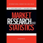 Market Research and Statistics ( e-bog til download. Leveres på e-mail )