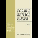 Formueretlige emner ( e-bog til download. Leveres på e-mail )