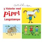 3 historier med Pippi Langstrømpe ( lydbog til download. Leveres på e-mail )